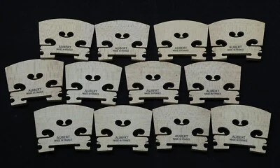 Dozen Aubert Made In FRANCE   Violin  4/4 bridge  41.5mm # 35 - Image 1 of 4