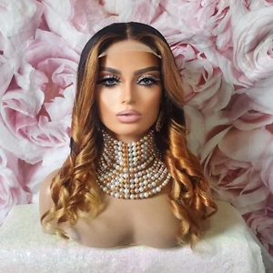 100%Virgin human hair Closure wig - Picture 1 of 9