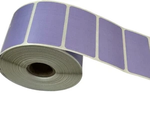 Etiquetas enrollables térmicas directas púrpura de 2"x1,5" 1000 por rollo 10 rollos - Imagen 1 de 4