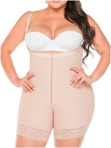 Salome 0215 Fajas Reductoras Adelgazantes Postparto Levanta Gluteos Colombiana - Picture 1 of 8