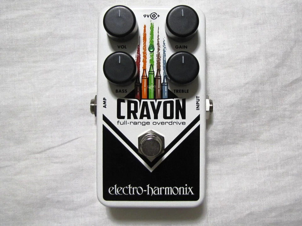 Used Electro-Harmonix EHX Crayon 69 Full Range Overdrive Guitar Effects Pedal - Image 1 of 3