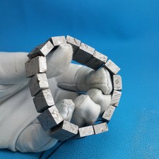 Aletai Meteorite 120.8g bracelet slice collectibles amulet iron-nickel fashion