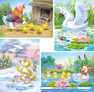 8 st puzzel: Progressive - Lelijke eendje (Sprookjes) (Castorland 04027) - Foto 1 di 1