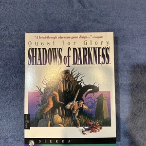 Quest for Glory: Shadows of Darkness - Sigillato in fabbrica - Big Box PC - 1994 Sierra - Foto 1 di 7
