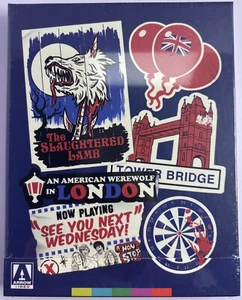 AMERICAN WEREWOLF IN LONDON Blu-Ray ARROW STEELBOOK Diabolik Exclu Slipcase NEW - Picture 1 of 6