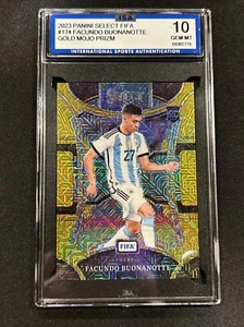 2023-24 Select FIFA Facundo Buonanotte No. 174 RC GOLD MOJO /10 ISA 10 - Bild 1 von 2