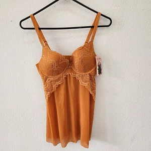 Juicy Couture Hemd Damen mittlere Dessous nächtlich Netz Spitze neu mit Etikett - Bild 1 von 11