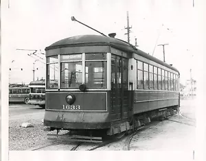 MM303 RP ¿años 50/70? COCHE CTA CSL CHICAGO SURFACE LINE #1633 GRAND CRAWFORD - Imagen 1 de 1