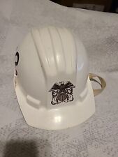 Navy Hard Hat 1986 USN BULLARD Adjustable White Helmet Safety Certified 5100CAP 