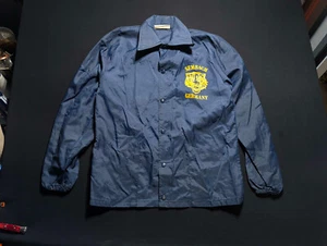 Vintage Holloway Military Jacket Small Sembach Germany Tiger Logo Blue - Picture 1 of 7