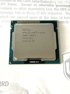 Intel Core i3-3220T SR0RE 2.80GHz LGA1155 Dual Core 3MB Processor CPU Tested - Picture 1 of 2