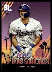 2024 Topps Big League Good Vibrations Josh Jung Texas Rangers #GV-19 - Picture 1 of 2