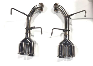 4" Axle Back Muffler Delete 2022 Subaru WRX Double Wall Quad Tips Exhaust RETURN - Picture 1 of 11