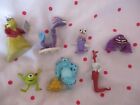 Small Set Rare Figures Toys Monsters Inc Roz Randall Sully Mike Boo Mrs Flint ..