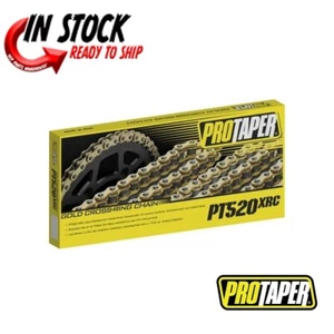 PROTAPER GOLD 520 X-RING CHAIN MOTOCROSS MX RACING 120 LINK W MASTER LINK - Bild 1 von 3