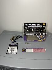 Kickback 100  Complete W Box 1985 Vintage Hasbro G1 Transformers Action Figure