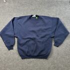 Vintage Hanes Blank Sweatshirt Mens Medium Crewneck Made in USA 90s Pullover