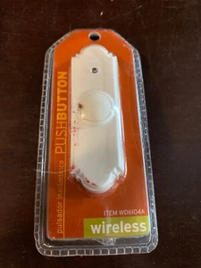 PUSH BUTTON DOORBELL 300ft range Battery Included Wireless IQ America WD6104A - Picture 1 of 4