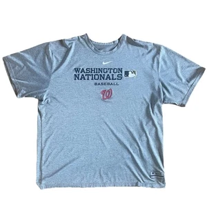 Nike Dri-Fit MLB Washington Nationals T-Shirt Herren XL grau Baseball Tee - Bild 1 von 7