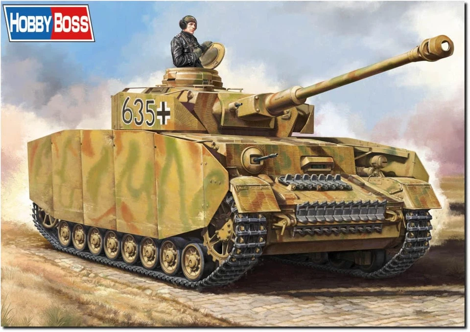 Hobby Boss 84841 - German Pzkpfw IV Ausf.H Medium Tank - Scala 1/48 - Kit di mod - Image 1 of 1