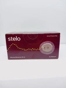 Stelo Glucose Biosensor Kit 2 Pack Dexcom Diabetes Brand New EXP 11/30/25 - Picture 1 of 5