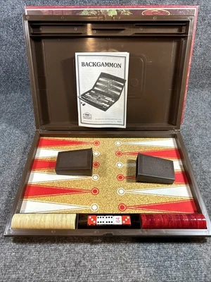 E.S. Lowe/Milton Bradley Tournament Backgammon Set Game, E4314 Bakelite 1978 - Image 1 of 4