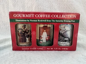Colección de café gourmet Norman Rockwell nuevo todavía en paquete - Imagen 1 de 4