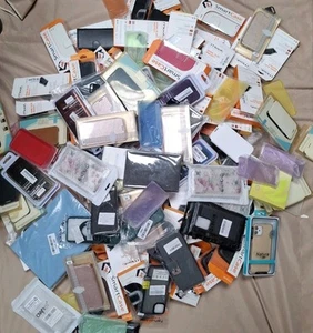 JOB LOT OF 200+ CASES COVERS MIXED ITEMS PROTECTORS WHOLESALE FOR CAR BOOT SALE - Zdjęcie 1 z 5