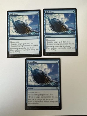 Magic the Gathering Hydroblast 55/249 (Eternal Masters) x3 - Image 1 of 2