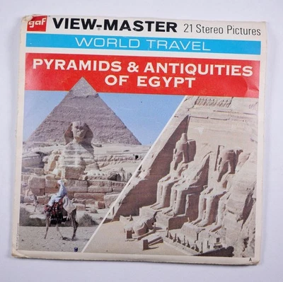 View-Master Pyramids & Antiquities of Egypt - 3 reel packet B 141 - Image 1 of 4