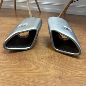OEM McLaren 570S/GT Exhaust Tip - Chrome Silver - RH & LH Set - 13HA024CPSP004 - Picture 1 of 10