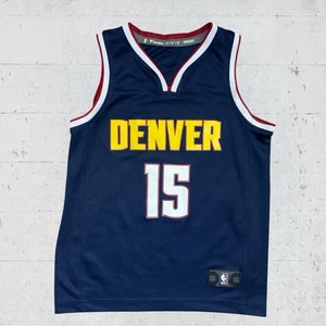 Nikola Jokic Denver Nuggets Jersey Youth Size Small Fanatics Swingman Navy Blue - Picture 1 of 7