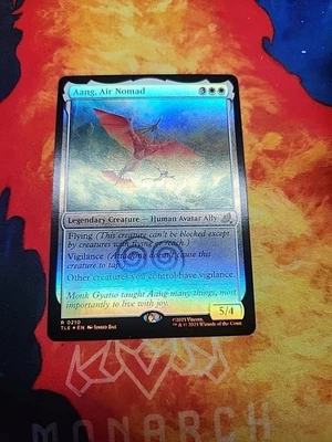 Aang, Air Nomad - Avatar: The Last Airbender - Foil - NM - Image 1 of 2