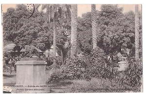 AFRIKA - GUINEA - CONAKRY - EINGANG ZUM ÖFFENTLICHEN GARTEN 1907 - Bild 1 von 1