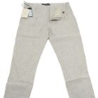 83791 Pantaloni Lunghi Siviglia  Lino Jeans Uomo Trousers Men