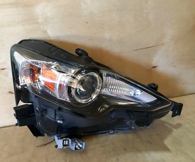 2014 2015 LEXUS IS250 IS350 КСЕНОНОВАЯ СВЕТОДИОДНАЯ ПАССАЖИРСКАЯ БОКОВАЯ ФАРА OEM - Изображение 1 из 4