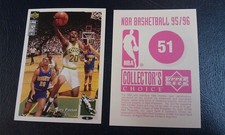 Gary Payton Supersonics PINK 1995 - 1996 Collector's Choice ARGENTINA Sticker