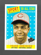 FRANK ROBINSON 2004 TOPPS ALL TIME FAN FAVORITES BASEBALL #40 1958 ALL STAR