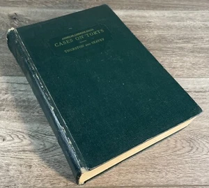 Cases on Torts (American Casebook Series) HC 1942 Thurston and Seavey - Afbeelding 1 van 11