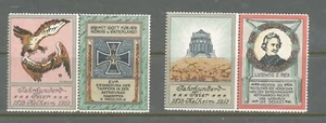 B9 - GERMANY - 1913 POSTER STAMPS KELHEIM 1813-1913, Mint, NH Pairs - Picture 1 of 1