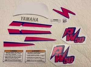 YAMAHA PW50 PW 50 Sticker Set 1991 1992 - Picture 1 of 1