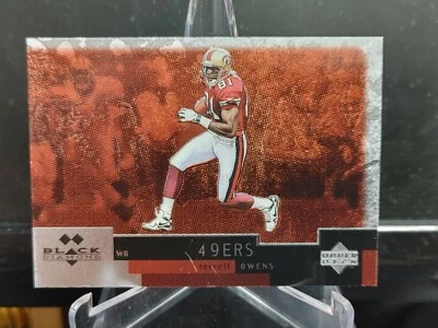 Terrell Owens - 1997 Upper Deck Black Diamond #14 - San Francisco 49ers - HOF - Image 1 of 2
