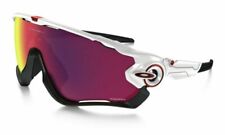 Oakley Jawbreaker Non-Polarized Men's Sunglasses - White/Prizm Road