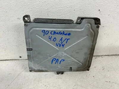 Jeep Cherokee 1987-1990 4,0 A/T ecu motor ecm módulo informático Comanche Wagoneer Foto 1 de 4