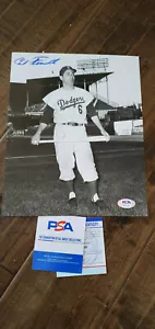 CARL FURILLO SIGNED AUTO 8X10 PHOTO BROOKLYN DODGERS BOYS OF SUMMER PSA DNA - Picture 1 of 1