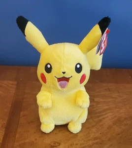 Ty PIKACHU the Pokemon Beanie Baby with TAGS (UK Exclusive 6 Inch) RARE - Picture 1 of 6