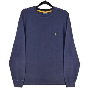 Polo Ralph Lauren Sleepwear Dark Blue Crewneck Knit Sweater Size XL - Picture 1 of 3