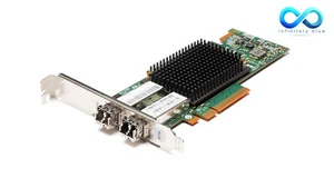 IBM Emulex Dual Port 16GB PCIe Fibre Channel Network Adapter 00E3496 LPE16002 - Picture 1 of 1