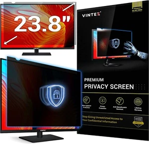 COMPUTER PRIVACY SCREEN FILTER Widescreen Monitor Protector Film 23.8" VINTEZ(DR - Picture 1 of 14