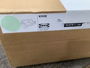 IKEA KIVIK COPRIDIVANO per DIVANO 3 POSTI 89 3/4” LARGO Tallmyra verde chiaro - Foto 1 di 3